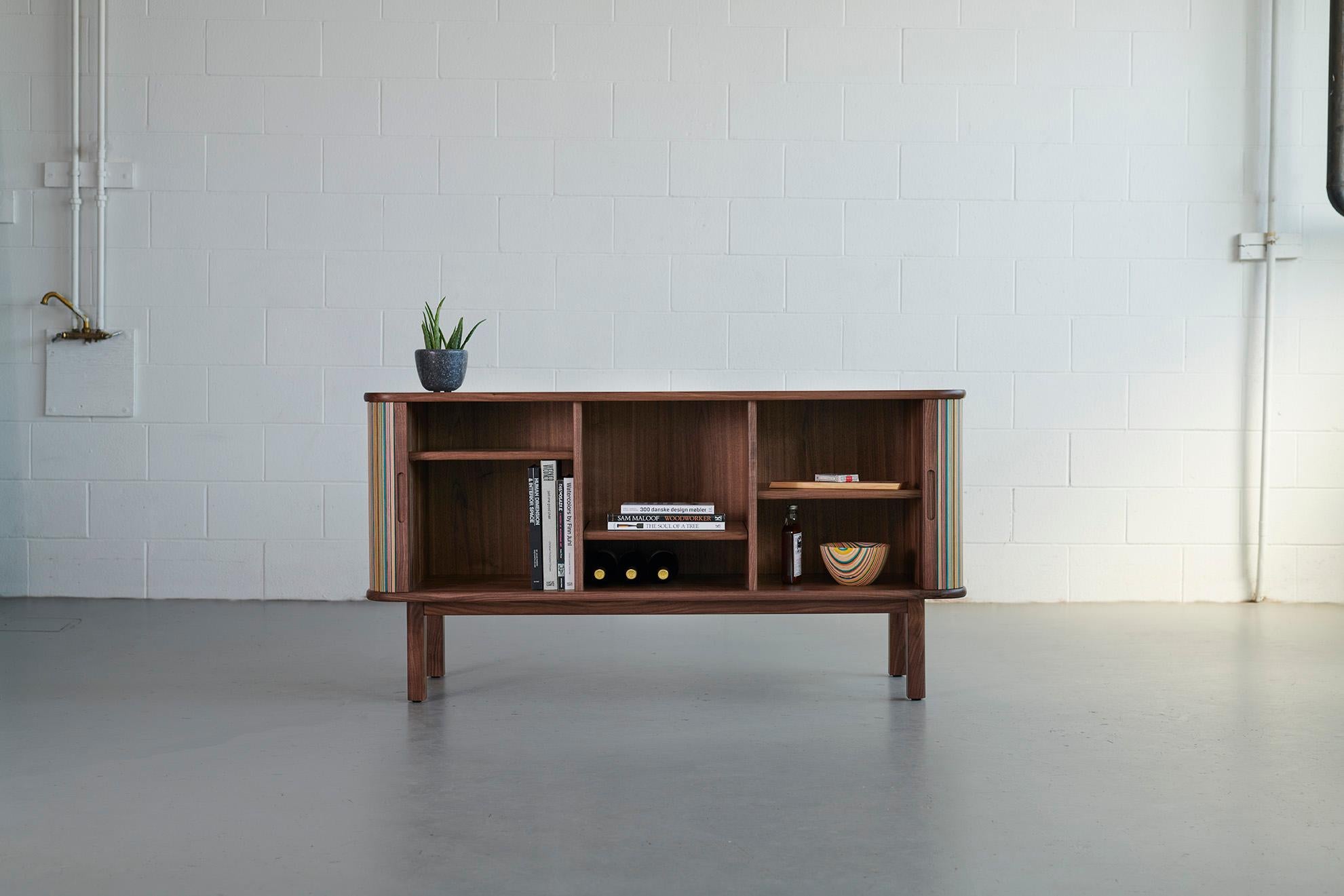 Wood 'STACKTON' Credenza For Sale