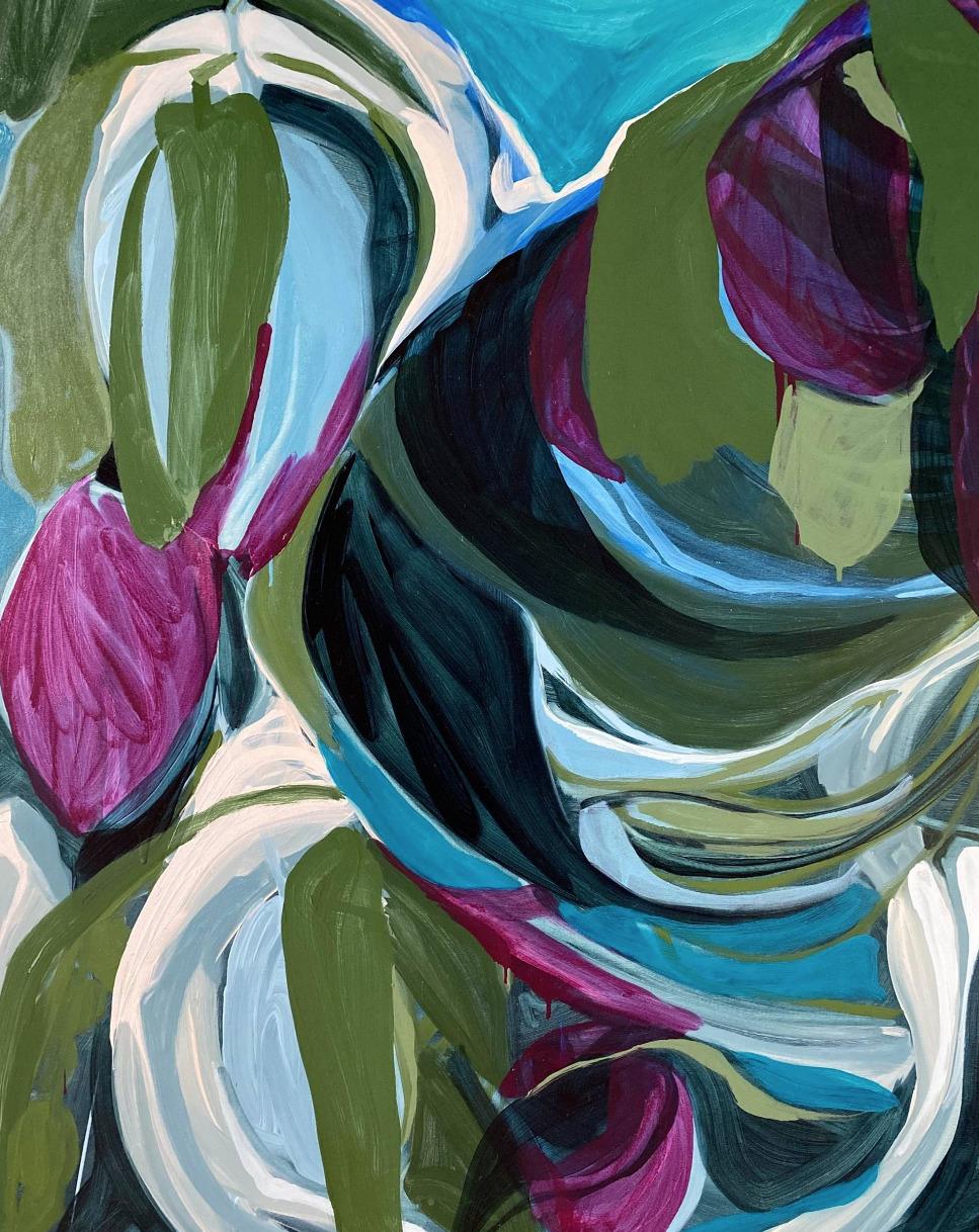 Abstract Painting di Stacy Gibboni - CADUTA VENEZIANA