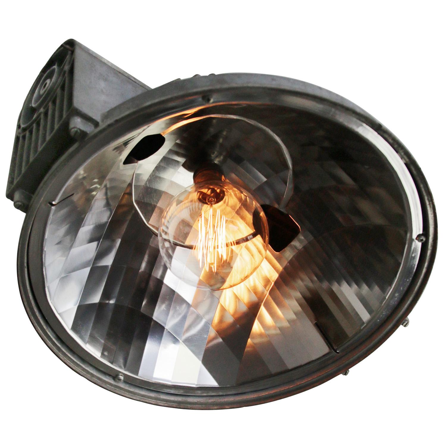 Dutch Stadium Lamp Amsterdam Arena Cast Aluminium Metal Mirror Pendant Lights