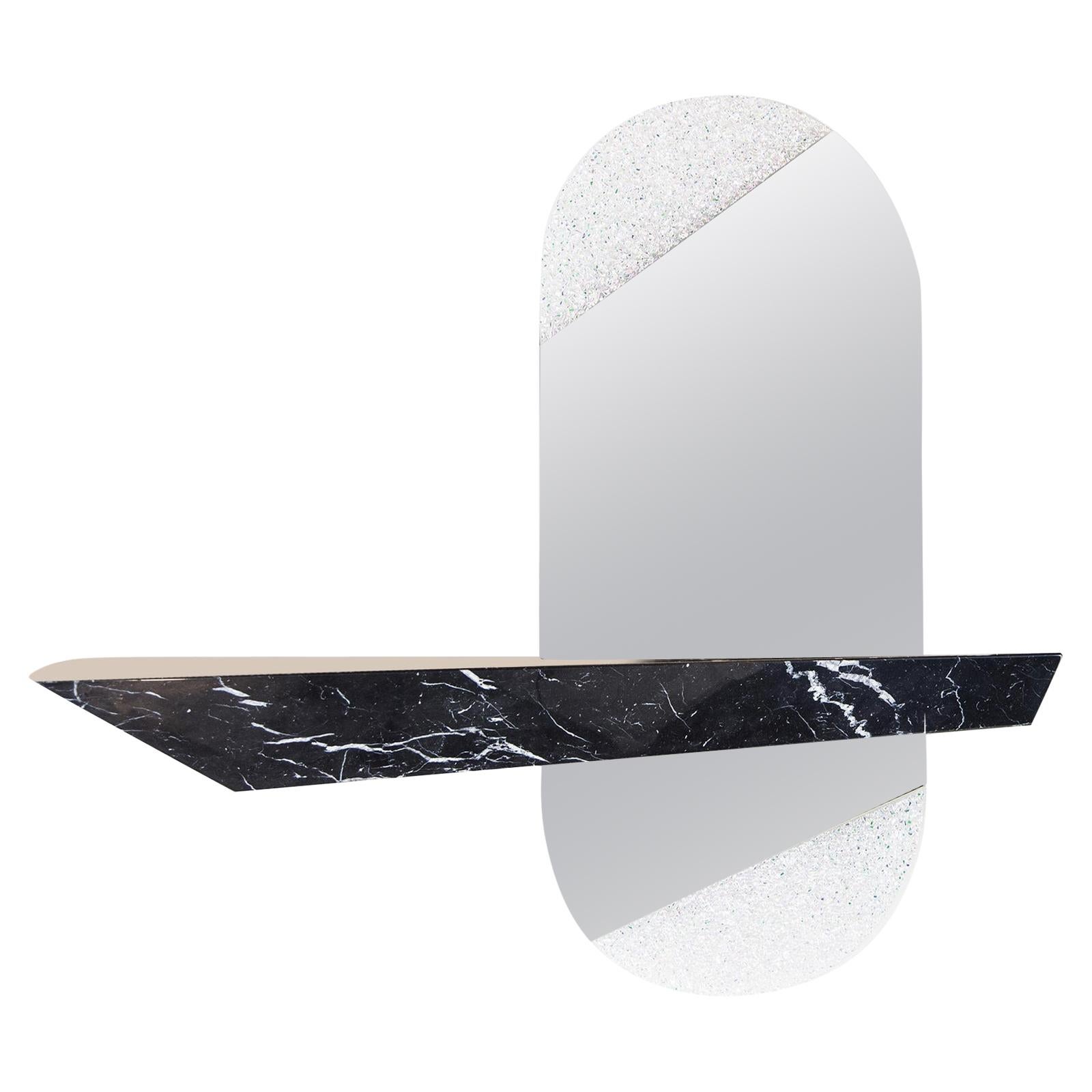 Stadium Wall Mirror by Espidesign by Paola Speranza For Sale