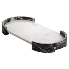 Stadivm Black Marquina Marble Tray