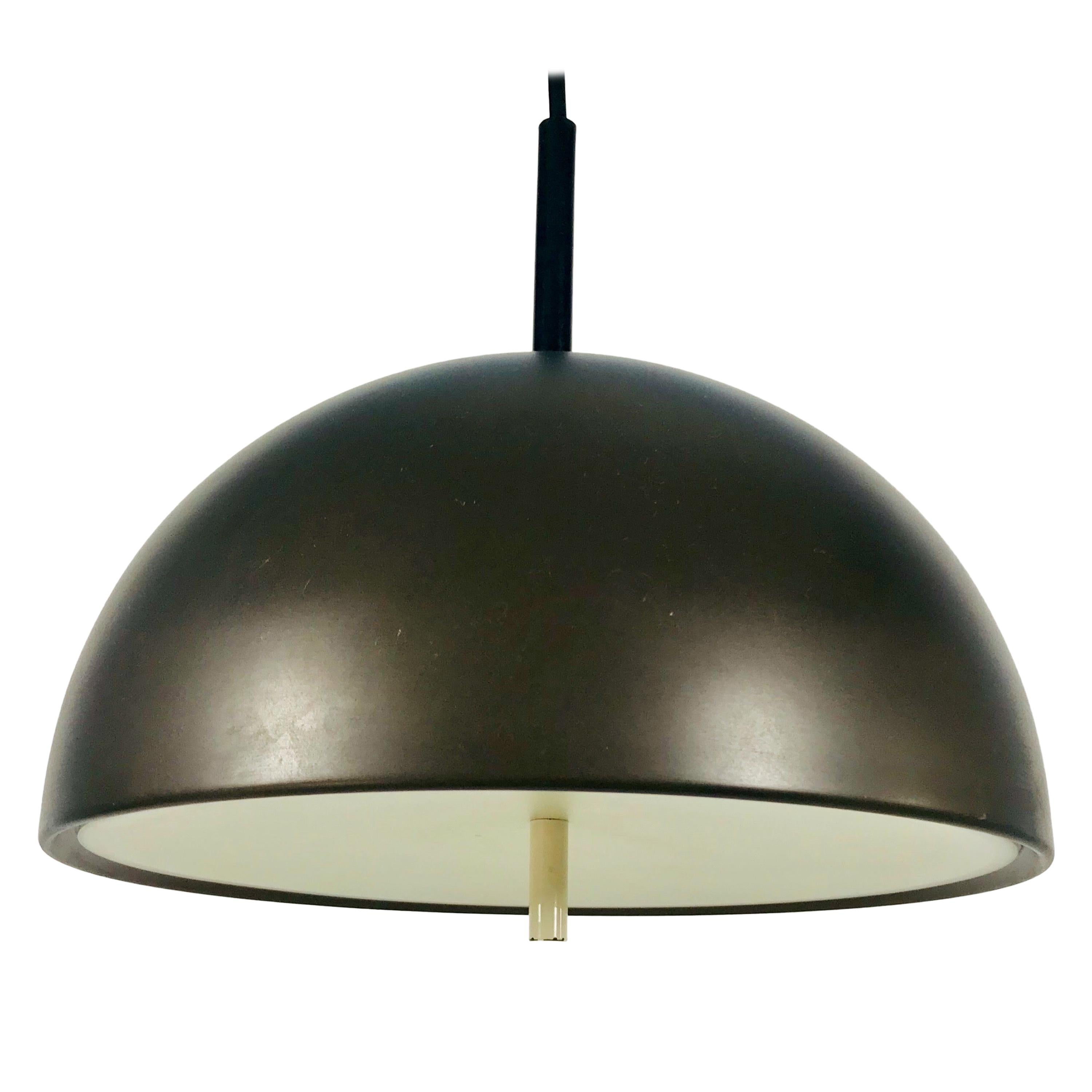 Lampe suspendue marron Staff, années 1970, Allemagne en vente