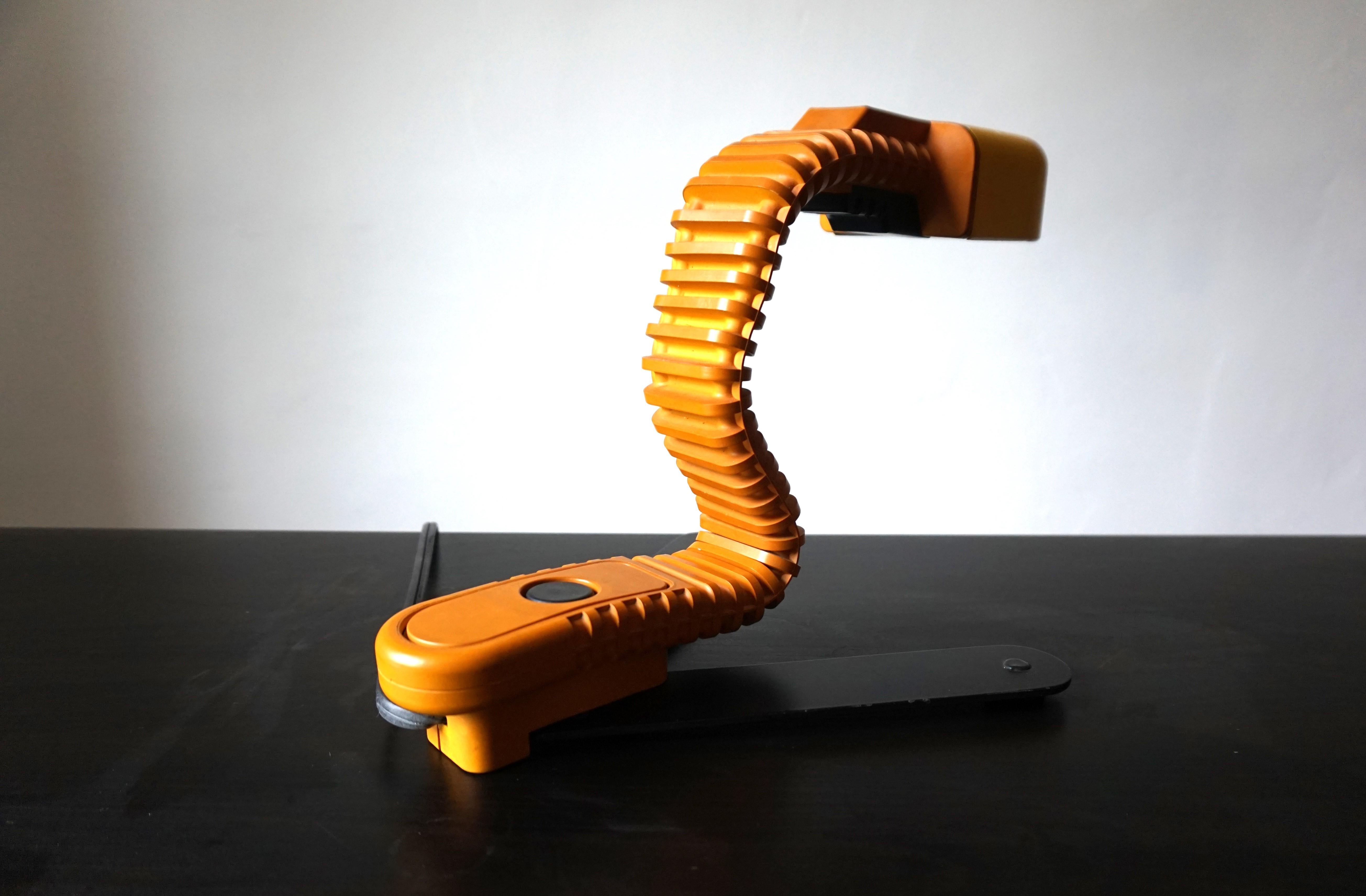 Lámpara de mesa Staff Cobra de Masayuki Kurokawa, 1970 en Bueno estado para la venta en Ludwigslust, DE