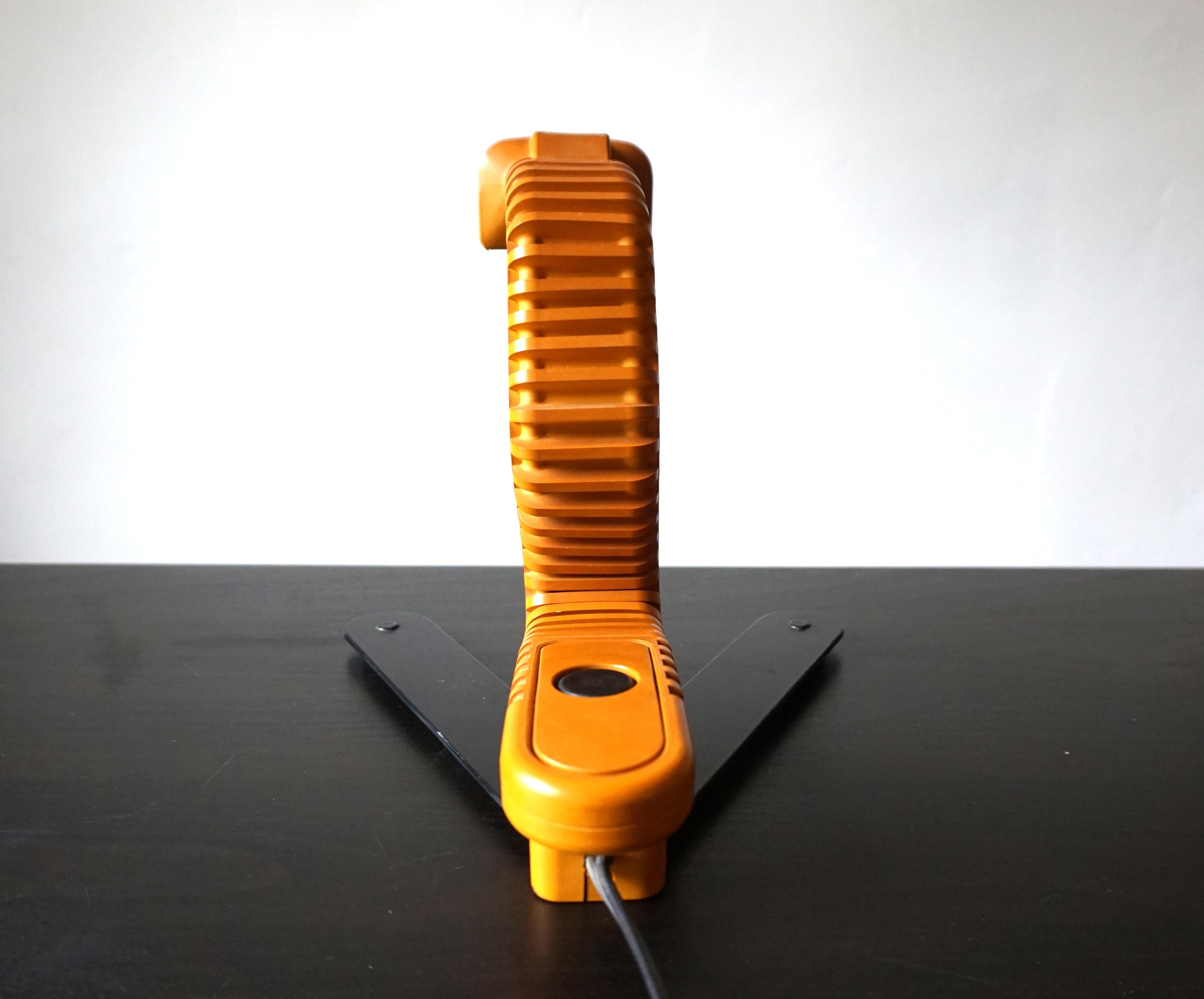 Lámpara de mesa Staff Cobra de Masayuki Kurokawa, 1970 Metal en venta
