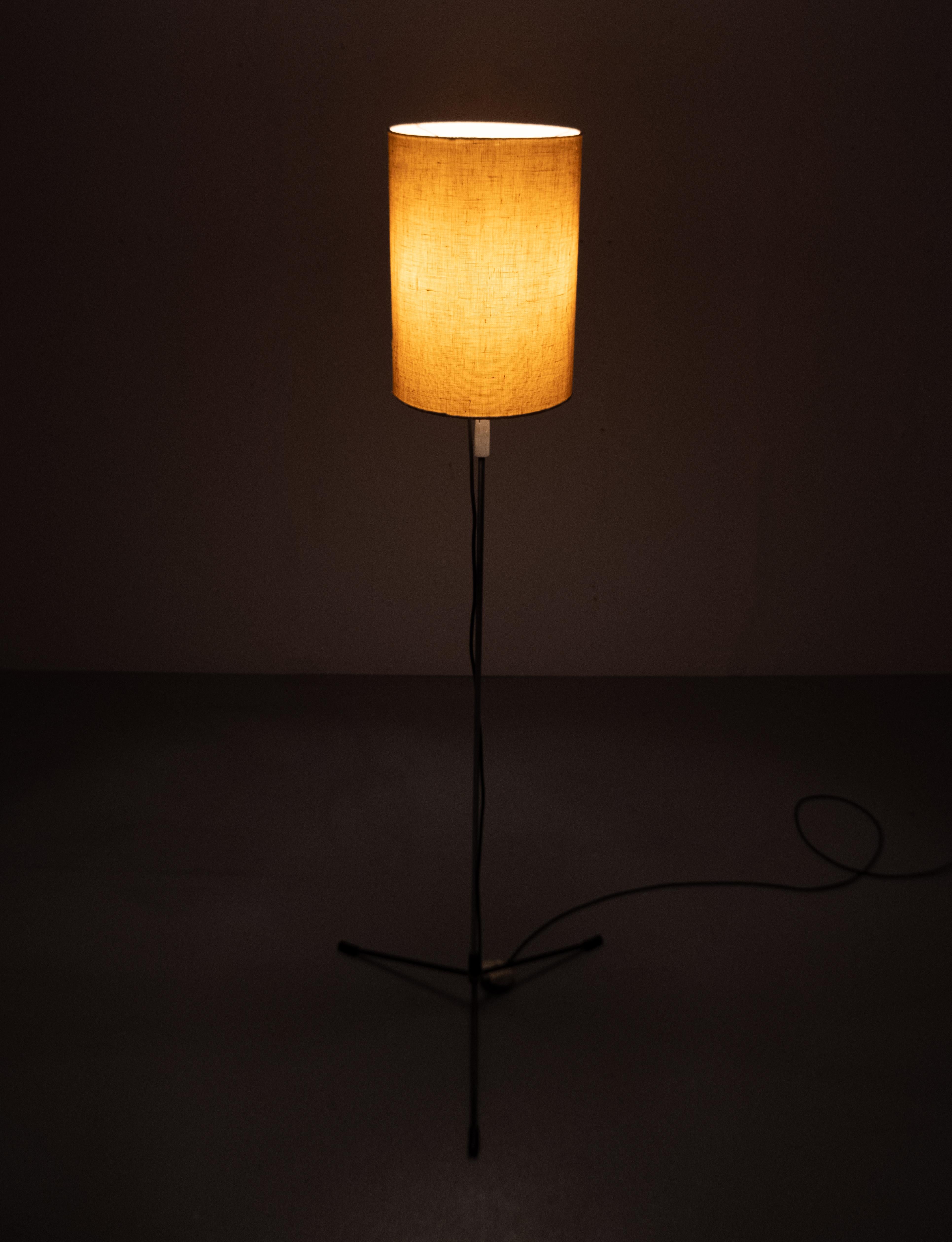 German Staff Leuchten Adjustable Floor Lamp, 1960s For Sale