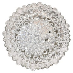 Staff Leuchten Plafonnier en verre bullé, années 1960