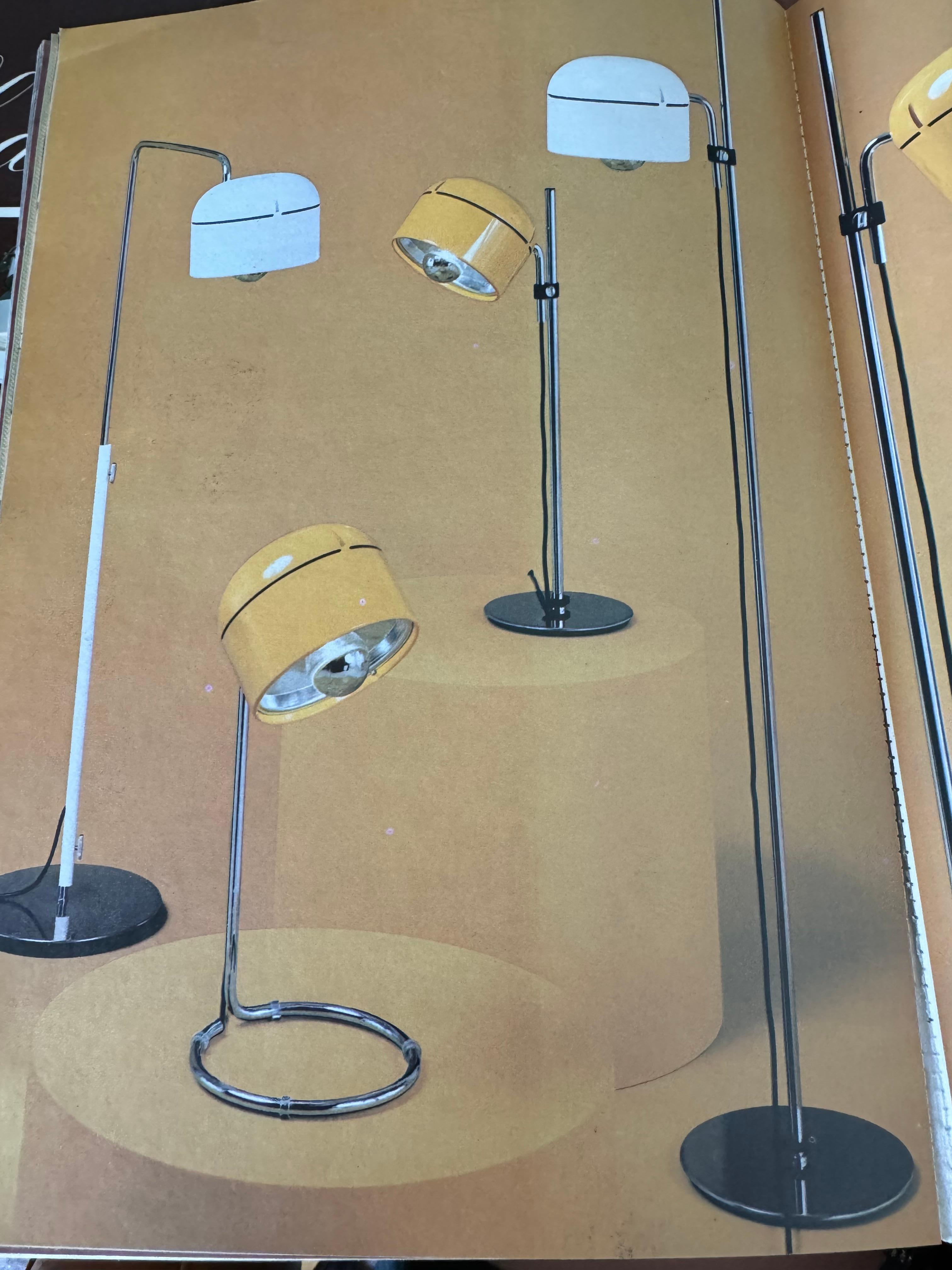STAFF Yellow lamp with adjustable head by Arnold Berges in 1974 4