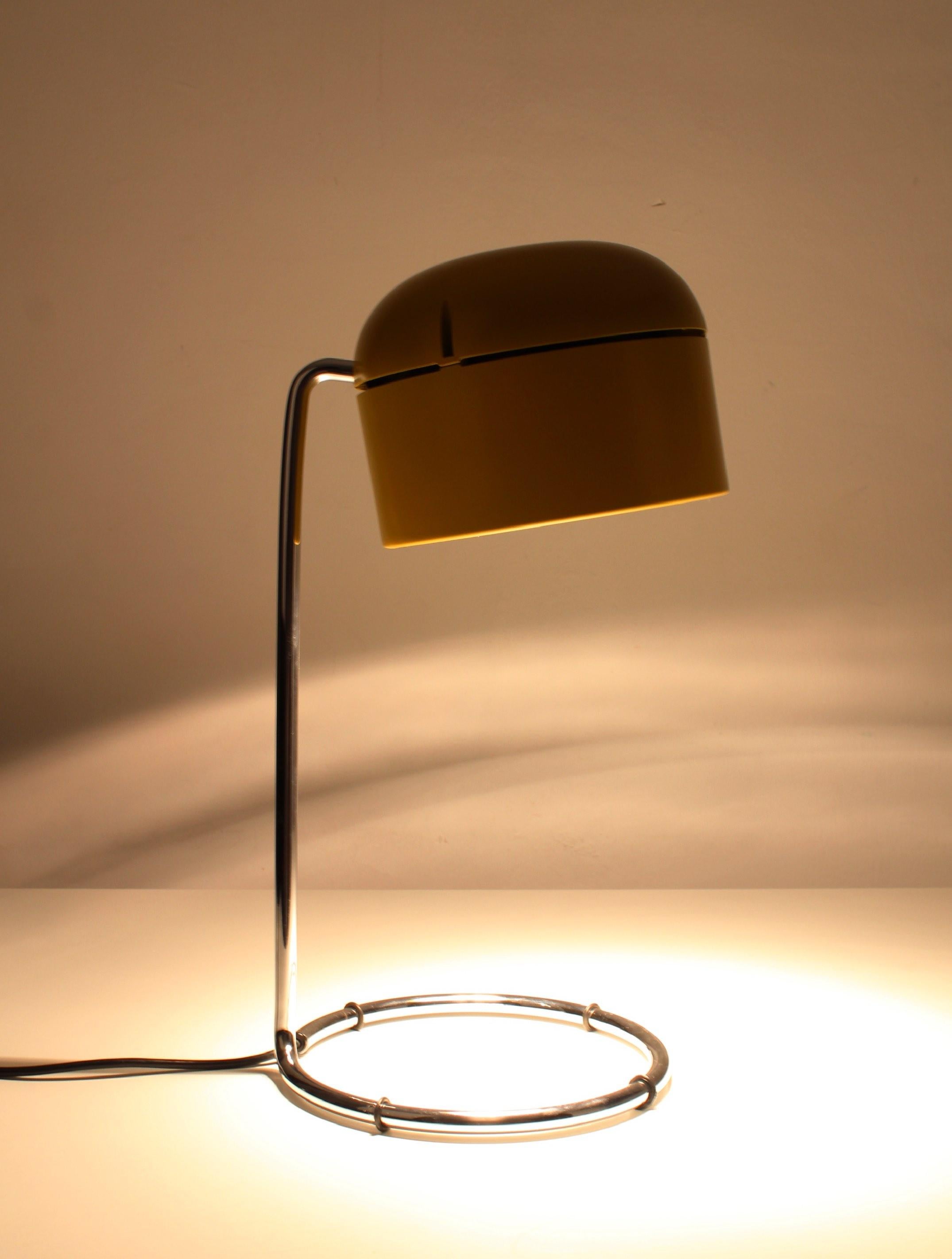 STAFF Yellow lamp with adjustable head by Arnold Berges in 1974 1