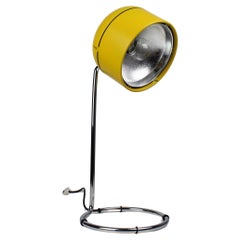 STAFF Yellow lamp with adjustable head by Arnold Berges in 1974