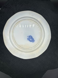 Staffordshire 8.25 Plate "Whampoa Pattern" Transferware Ceramic