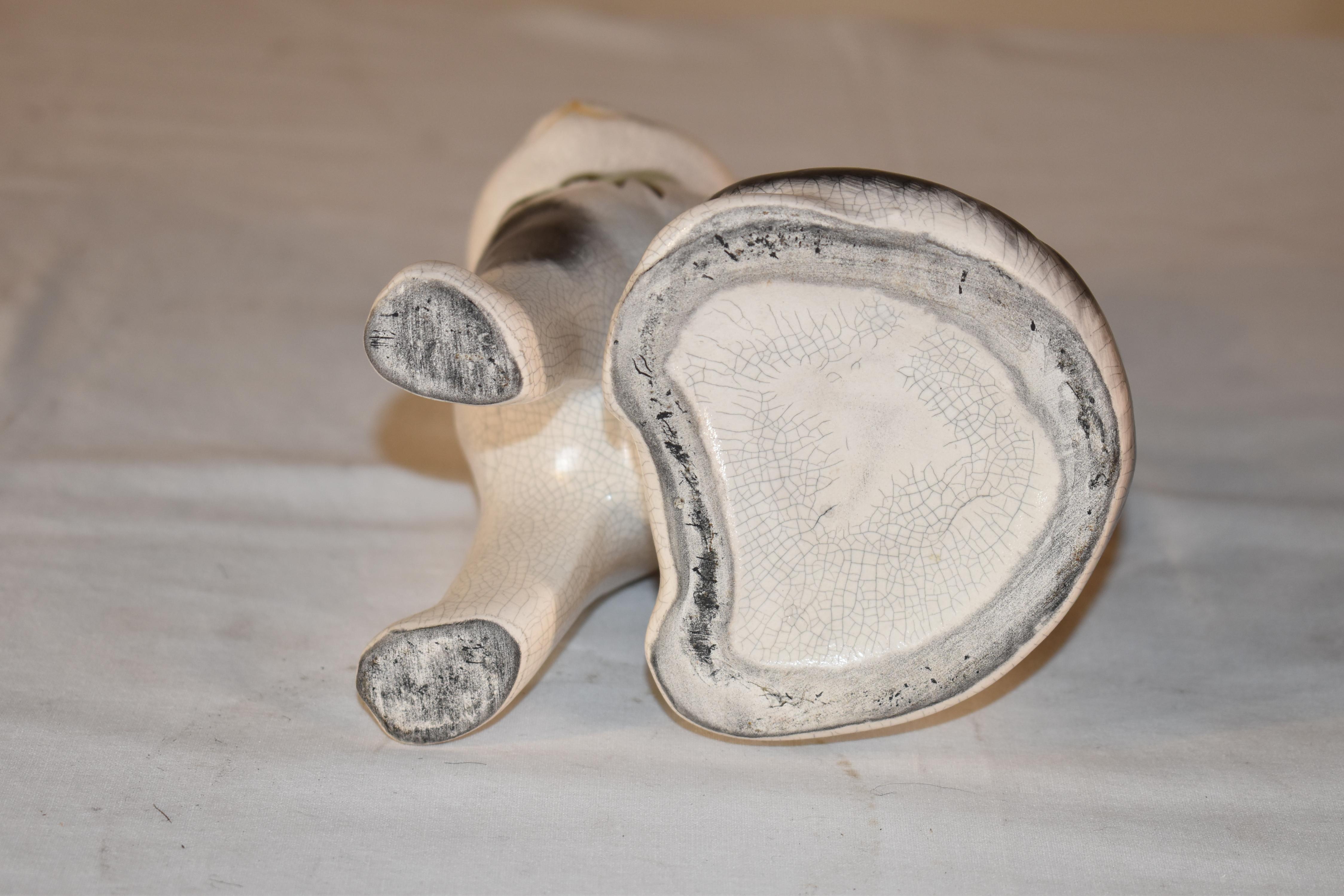 Late 20th Century Staffordshire Cat Figure, Circa 1970 For Sale