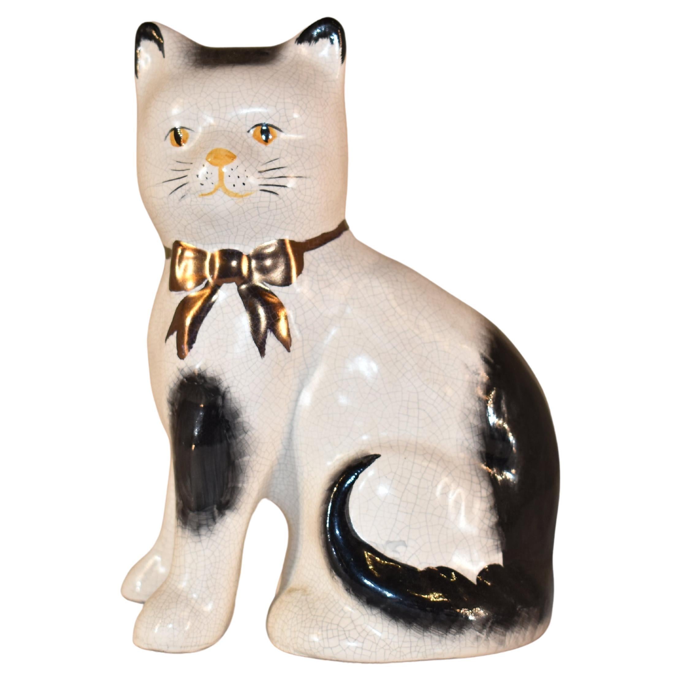 Staffordshire-Katzenfigur, ca. 1970