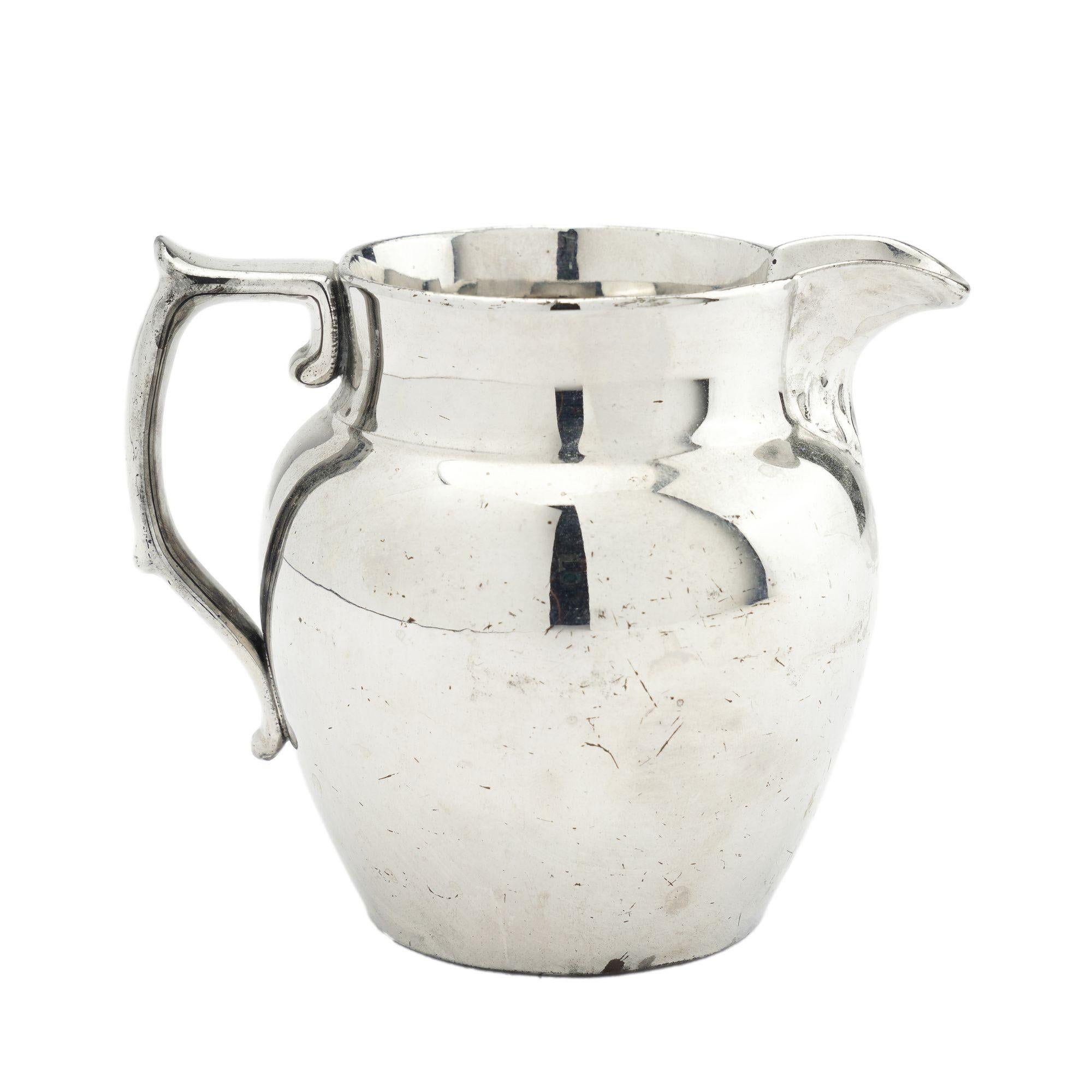 Zuccheriera e lattiera con piede in ceramica Staffordshire luster ware, 1830 ca. in vendita 2