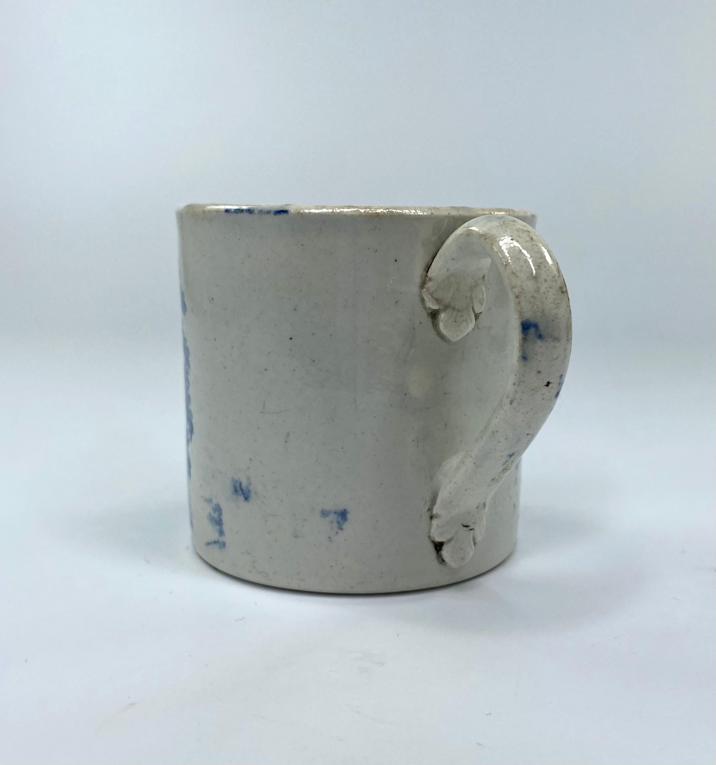 Mid-19th Century Staffordshire Child’s Mug ‘Present for Thomas’, c. 1830