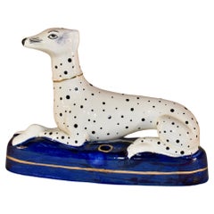 Staffordshire Dalmatian Pen Holder, Circa 1960's
