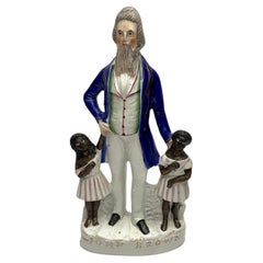 Staffordshire figure John Brown, Abolitionist, c. 1859.