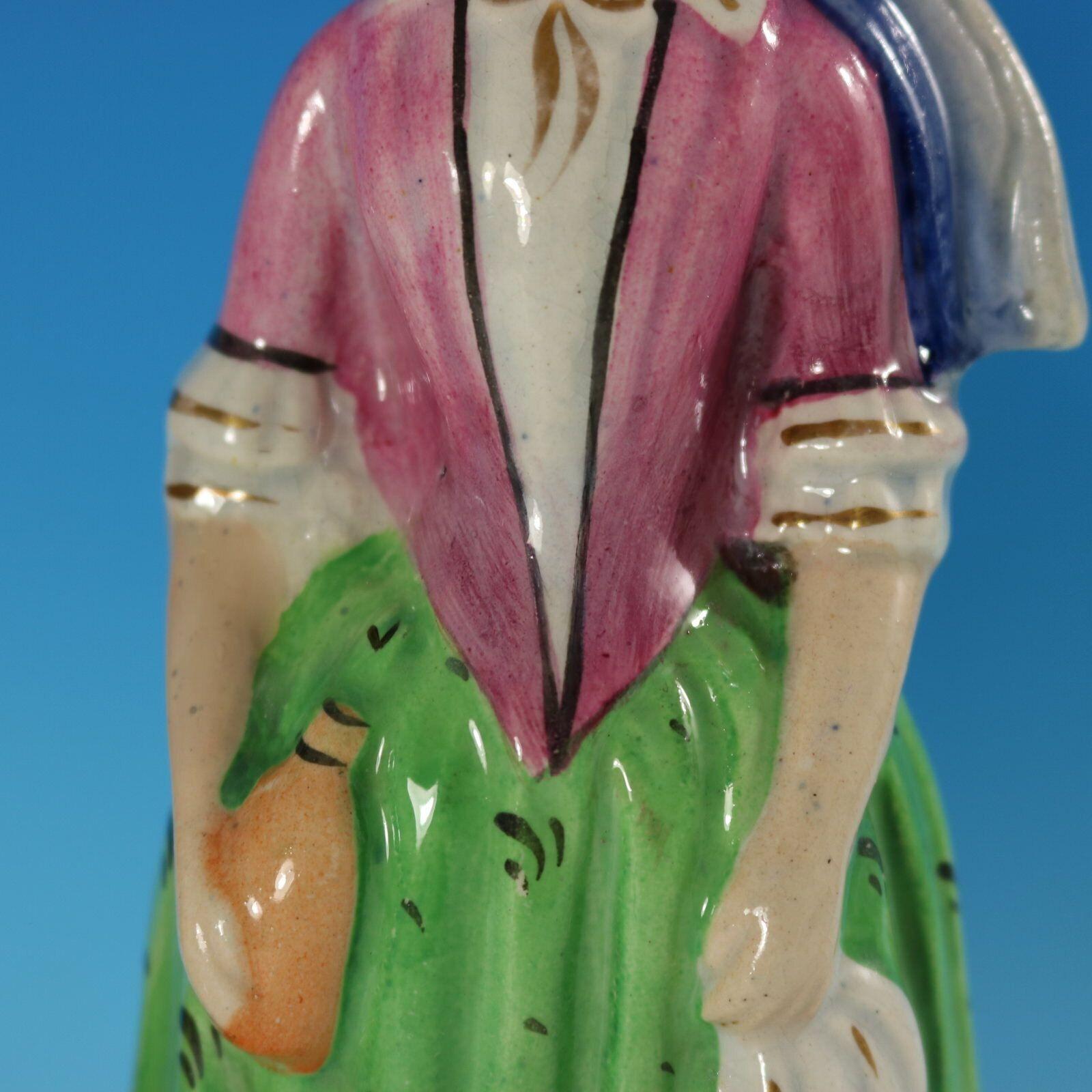 Staffordshire Florence Nightingale with Soldier Figure For Sale 4