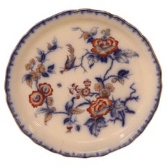 Piatto da portata blu di Staffordshire Flow