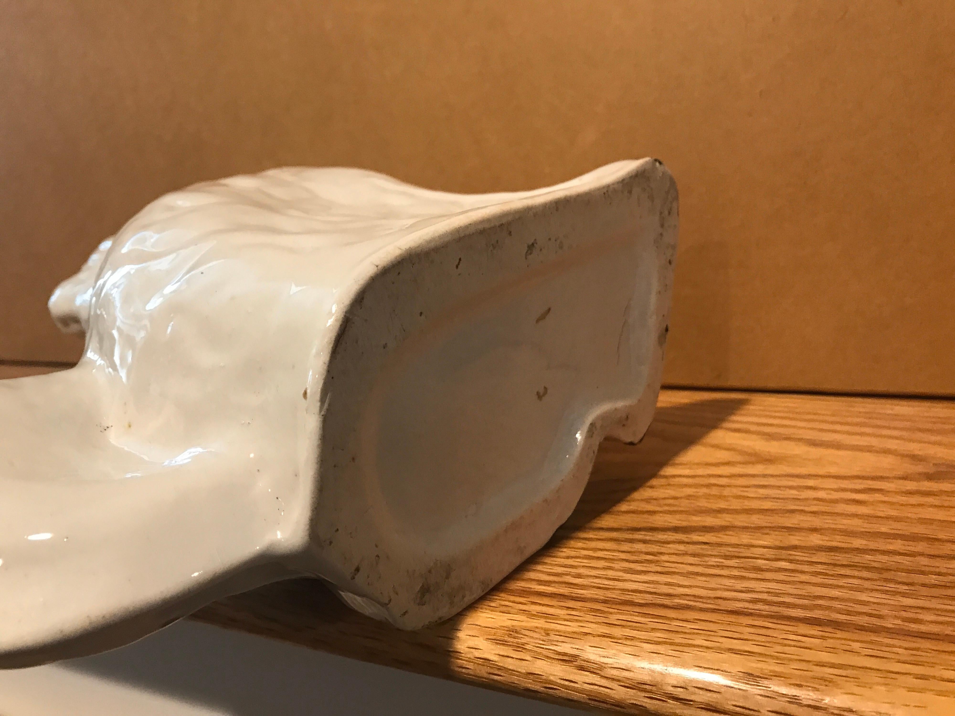 Cast Staffordshire King Charles Spaniel circa 1850, England 'Pair' For Sale