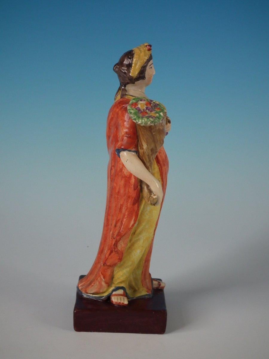 Staffordshire Pearlware Ceres Figure 4