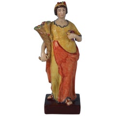 Staffordshire Perlenwaren-Keramik-Figur
