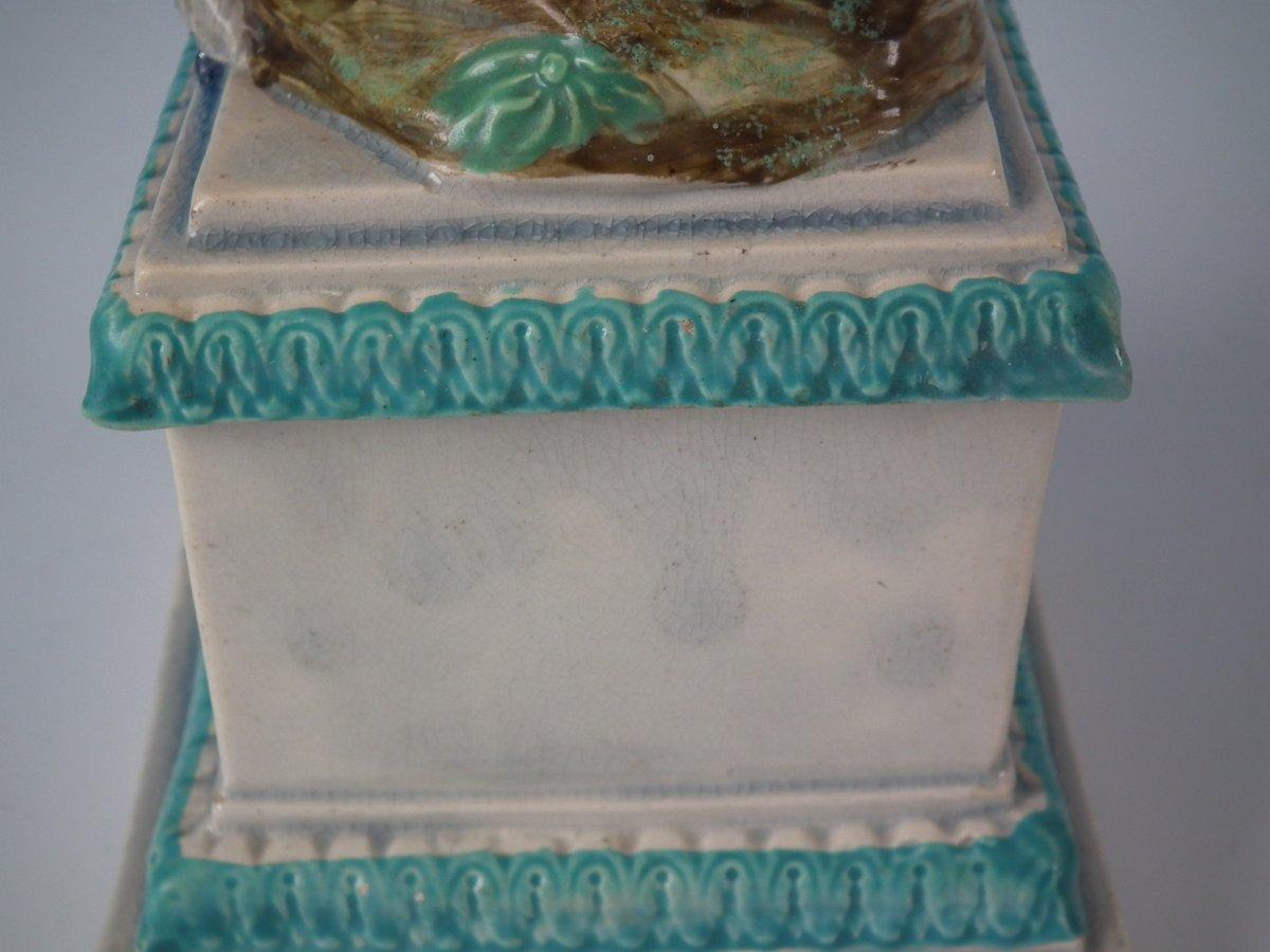 Staffordshire Perlenware Neptun Figur 2