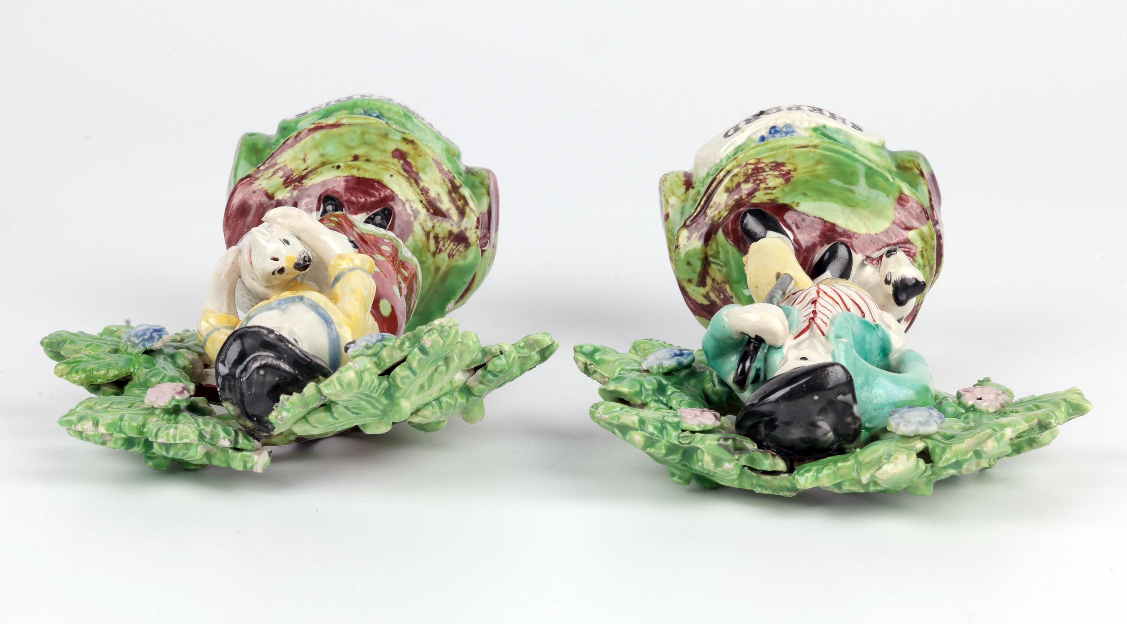 Staffordshire Pearlware Töpferei Hirte & Hirtin Figuren im Angebot 10