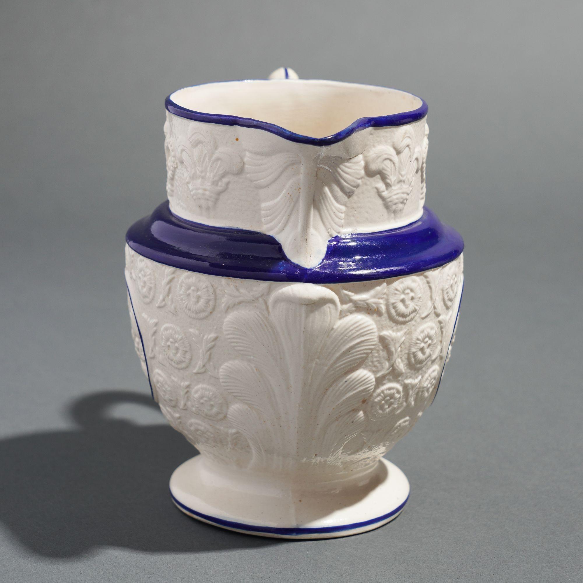 Staffordshire pitcher commemorating the coronation of George IV, 1821 For Sale 1