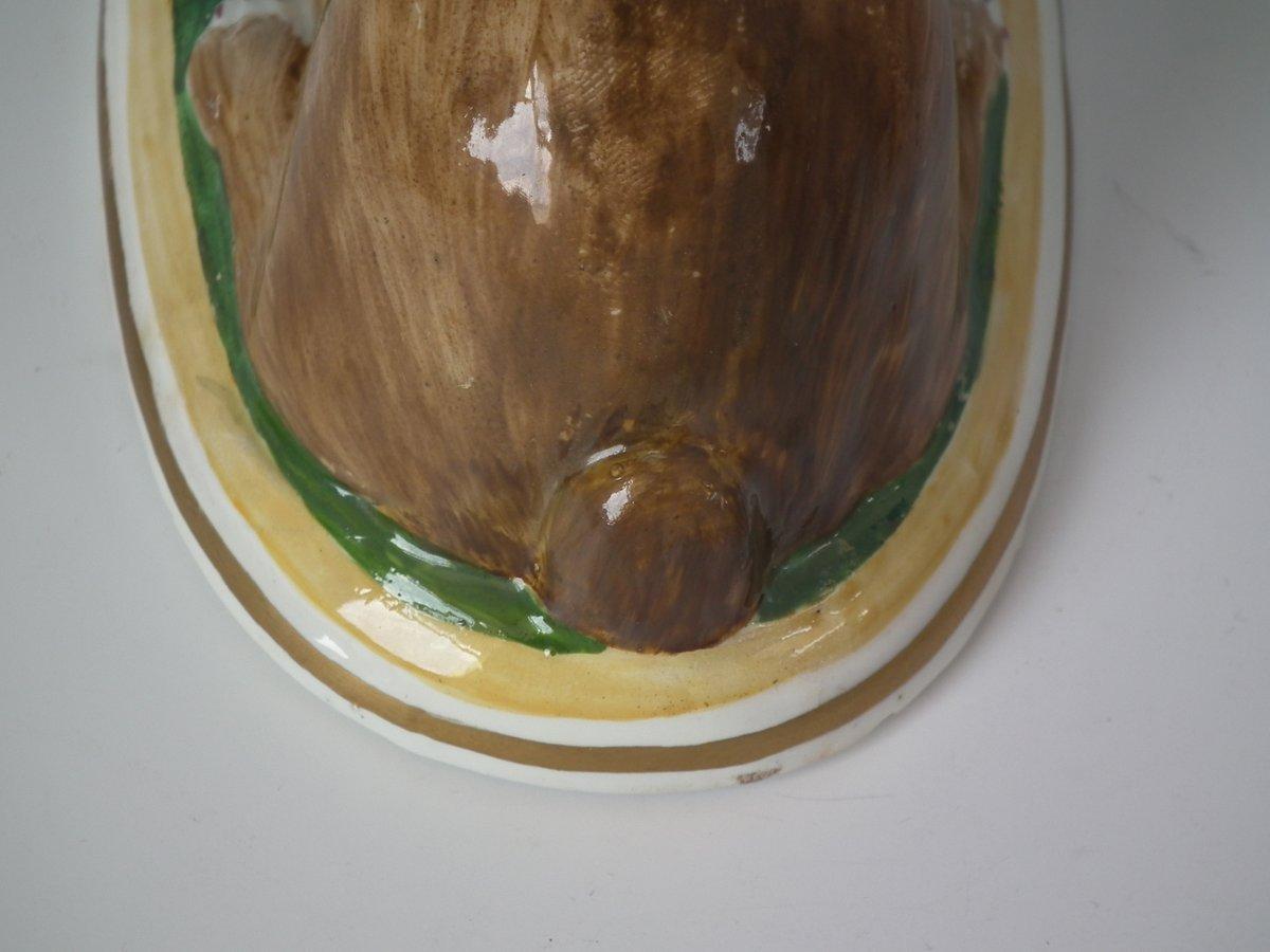 Figure de lapin en porcelaine du Staffordshire en vente 7