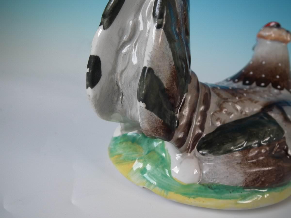 Staffordshire Pottery Hen on Nest Tureen 2