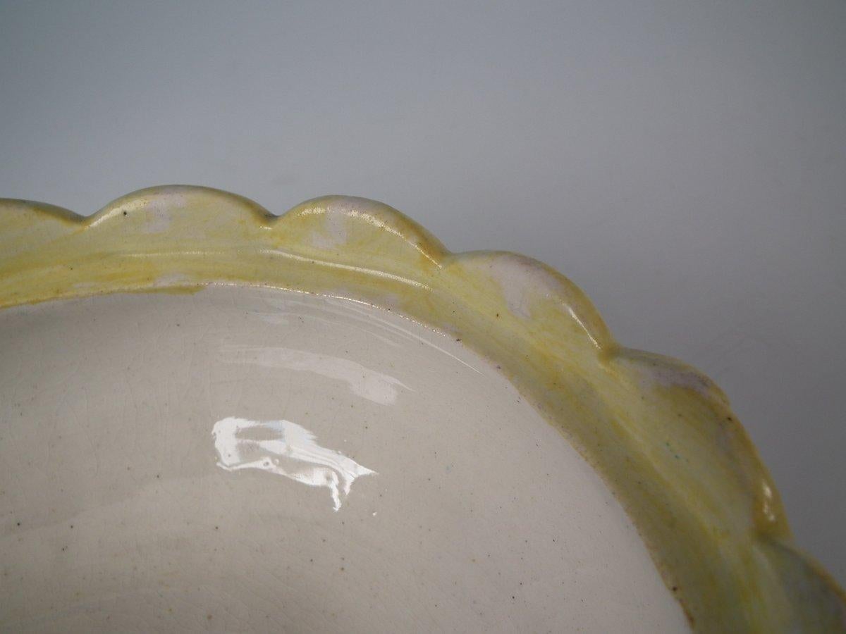 Staffordshire Pottery Hen with Chicks on Nest 11