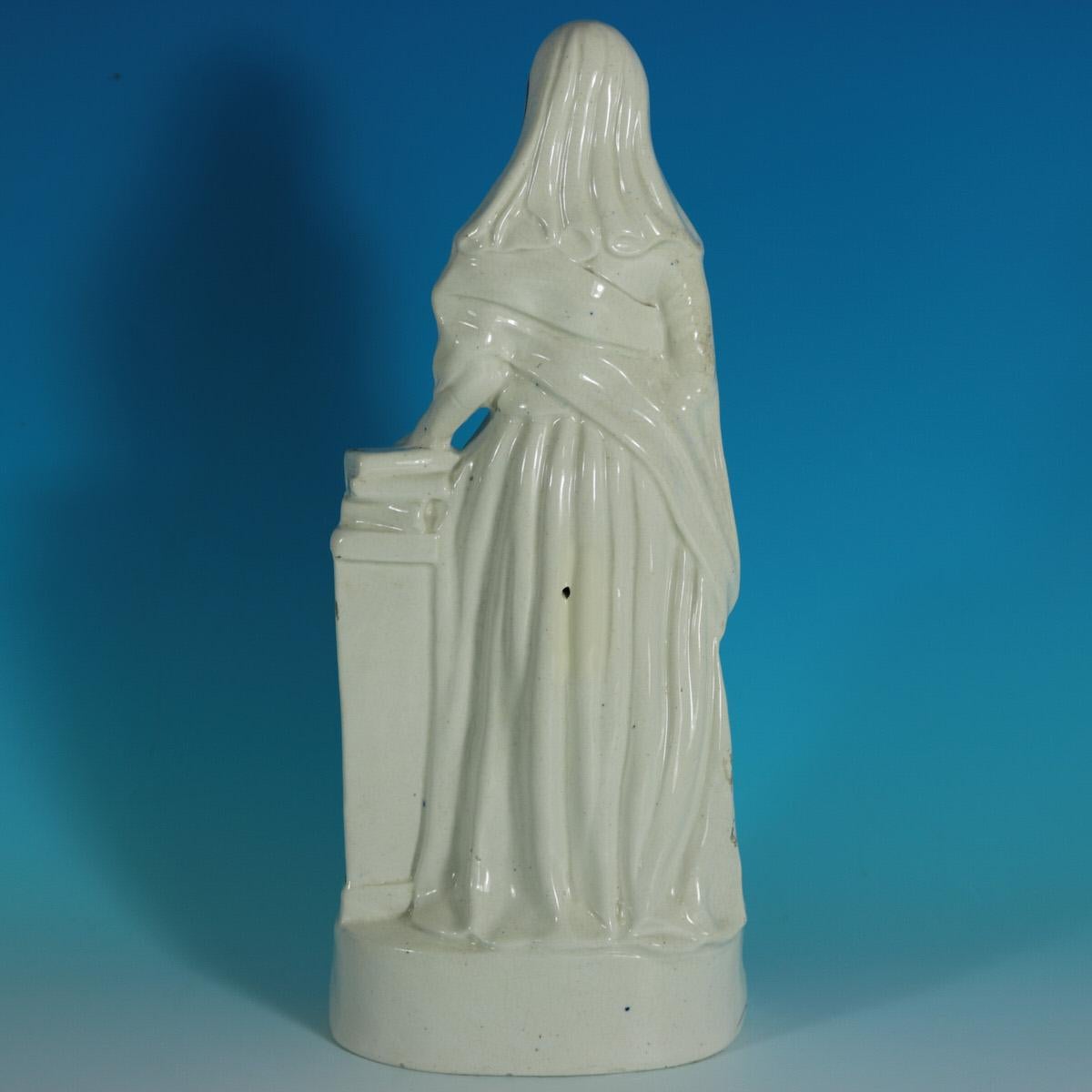 Figura de cerámica de Staffordshire de la Srta. Florence Nightingale Victoriano
