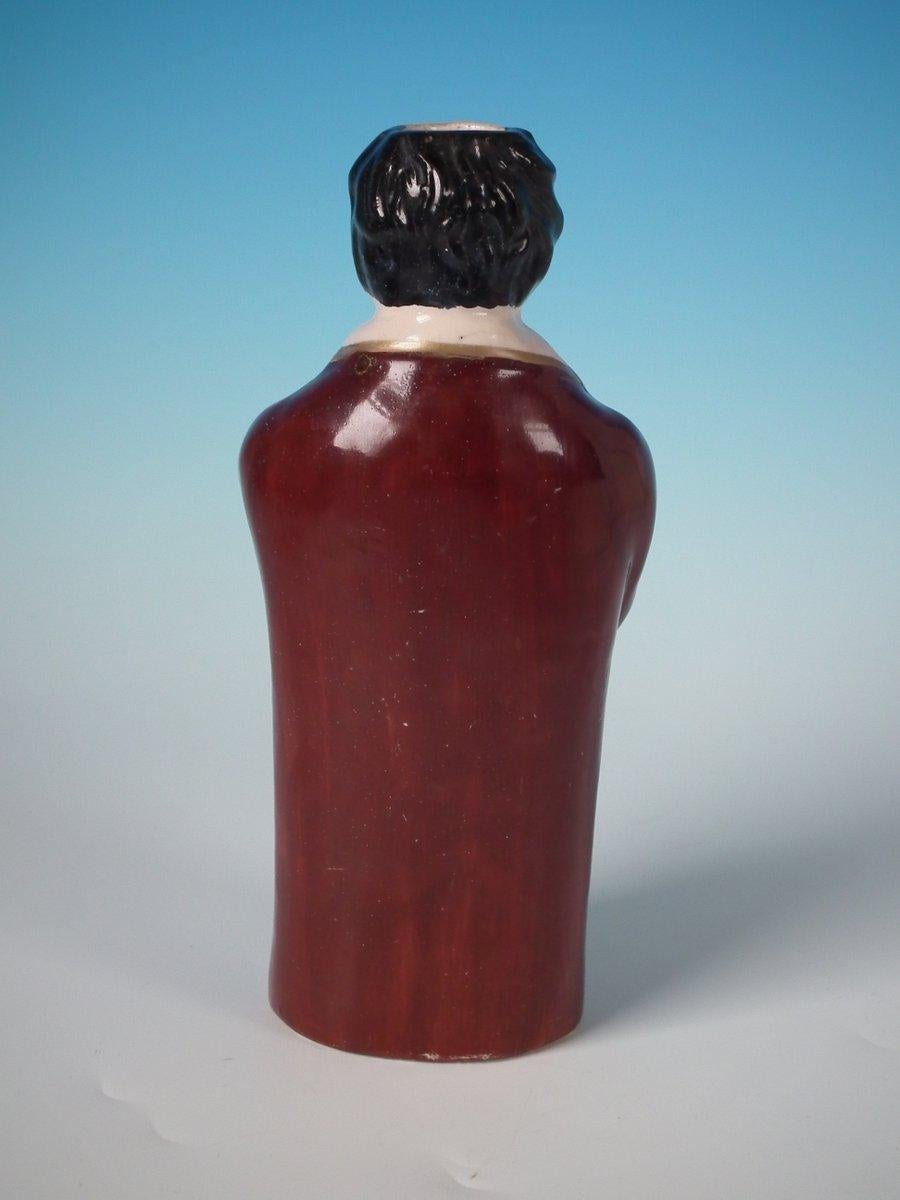Staffordshire Pottery Richard Oastler Bottle/Flask 1