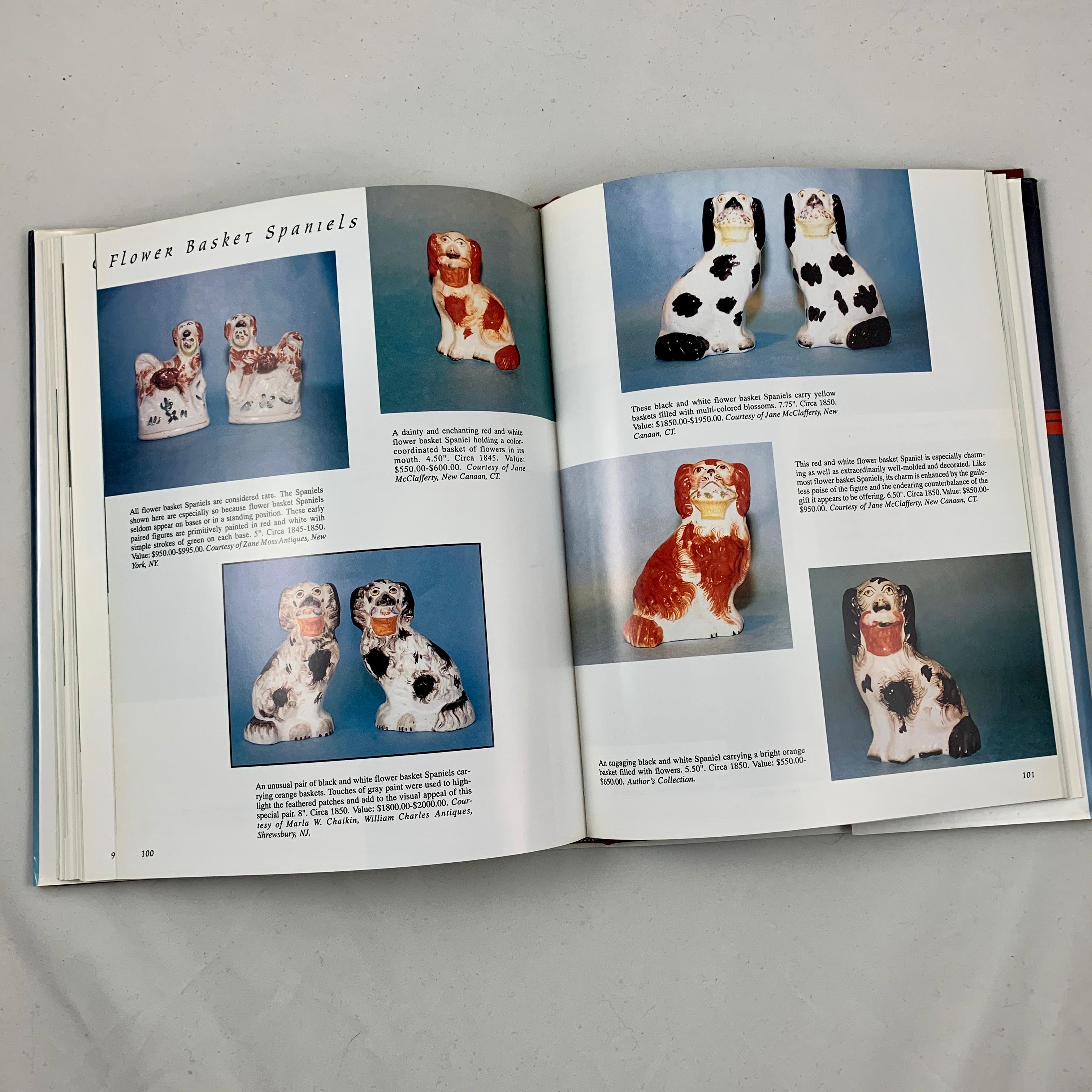 Machine-Made Staffordshire Spaniels, a Collector’s Guide, by Adele Kenny, First Edition