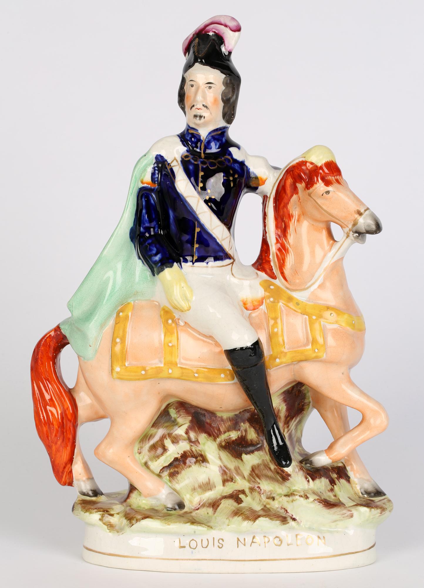 victorian staffordshire flatback figurines