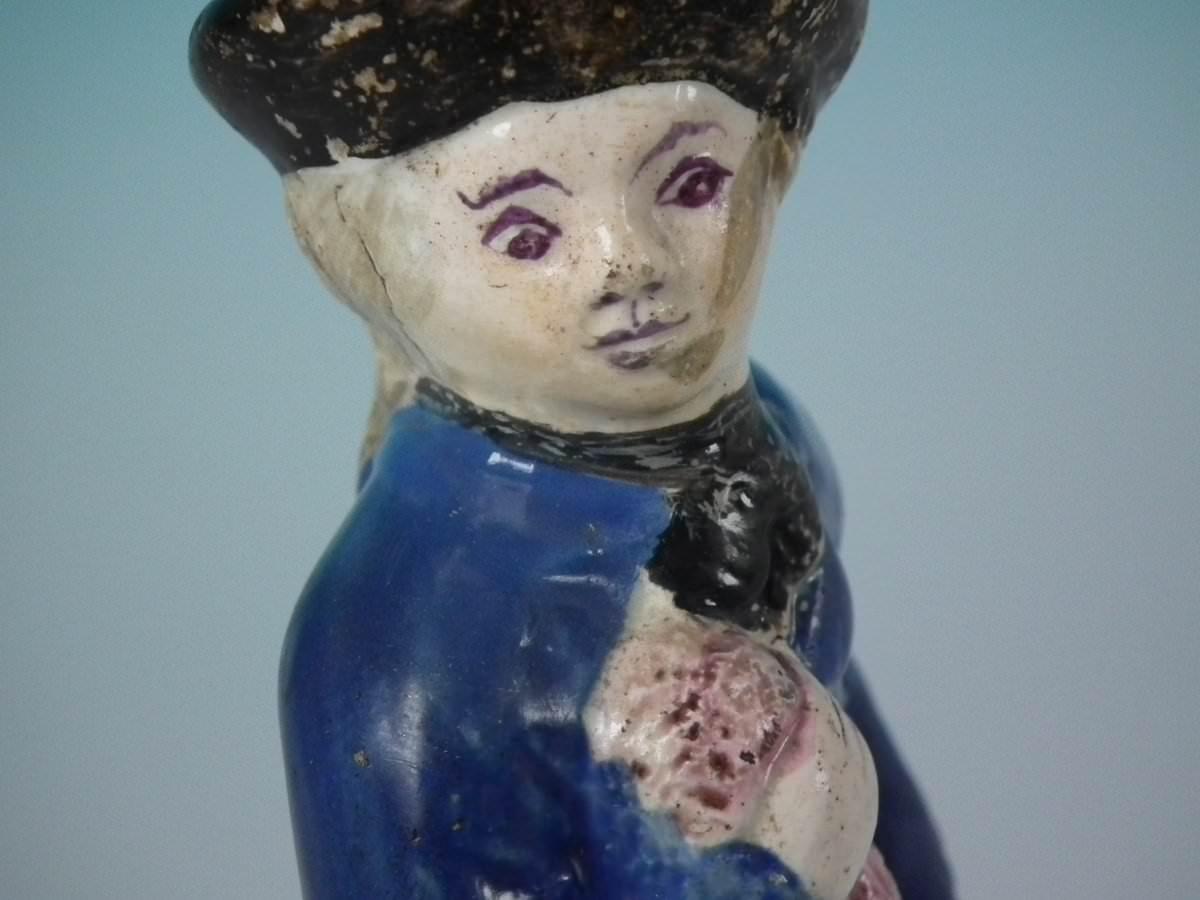 Stafforshire Pearlware Sailor Figure 9