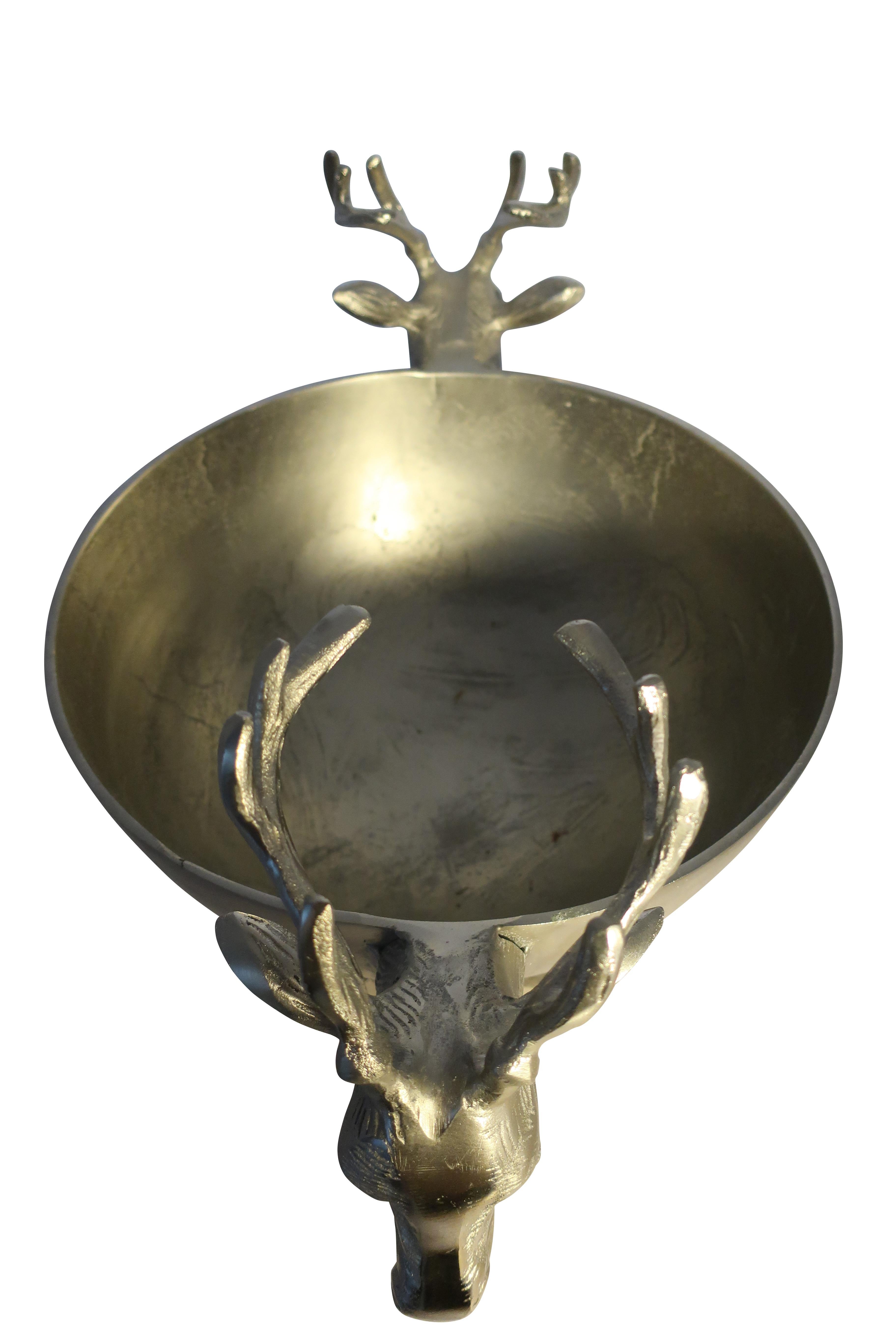Stag Champagne Bucket / Planter in Metal In Good Condition In Essex, MA