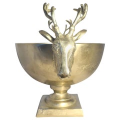 Stag Champagne Bucket / Planter in Metal