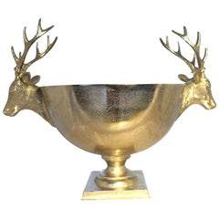 Stag Champagne Bucket / Planter in Metal