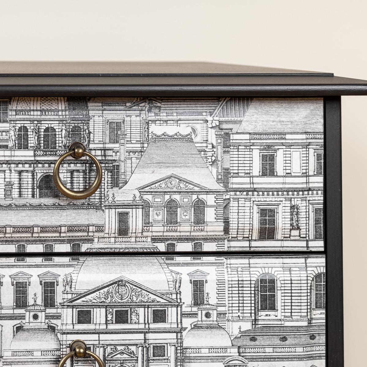 Stag Minstrel Chest Of Drawers, Fornasetti Inspired Style Mind The Gap Decoupage For Sale 9