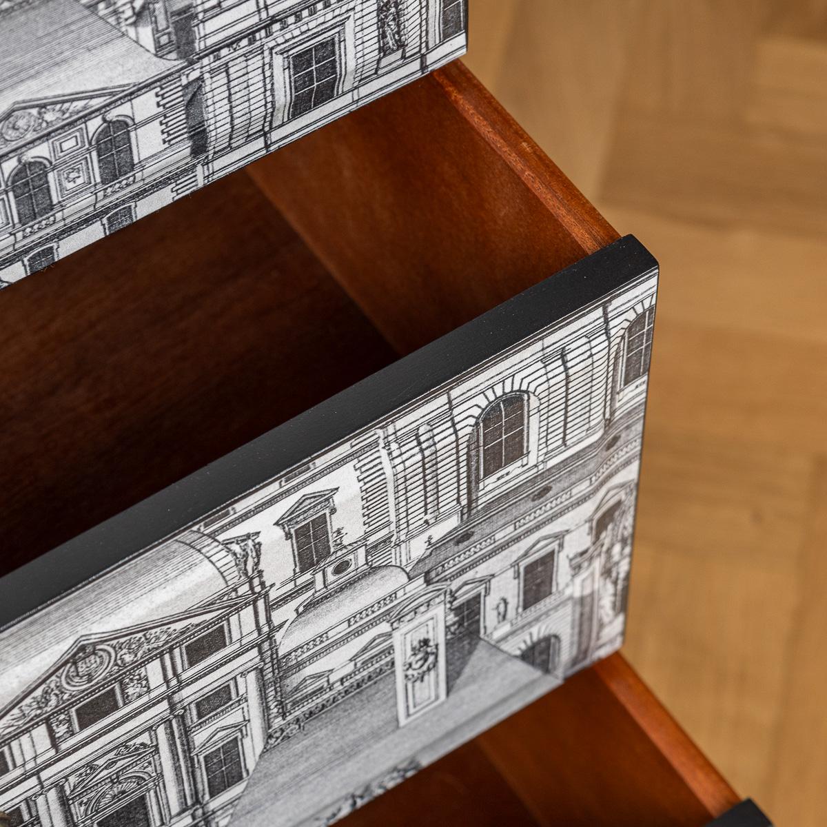 British Stag Minstrel Chest Of Drawers, Fornasetti Inspired Style Mind The Gap Decoupage