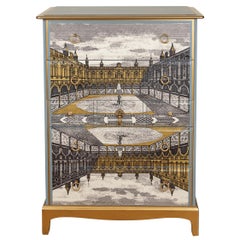 Stag Minstrel Chest Of Drawers Handpainted & Decorated With Zoffany Paper