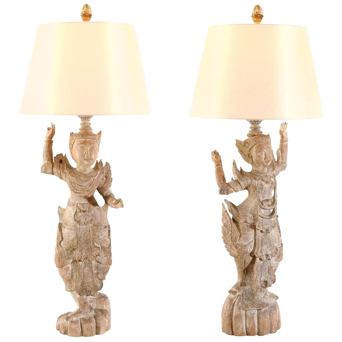 Staggering Lamps from the Noted Arthur Elrod Design for John and Eunice Johnson For Sale