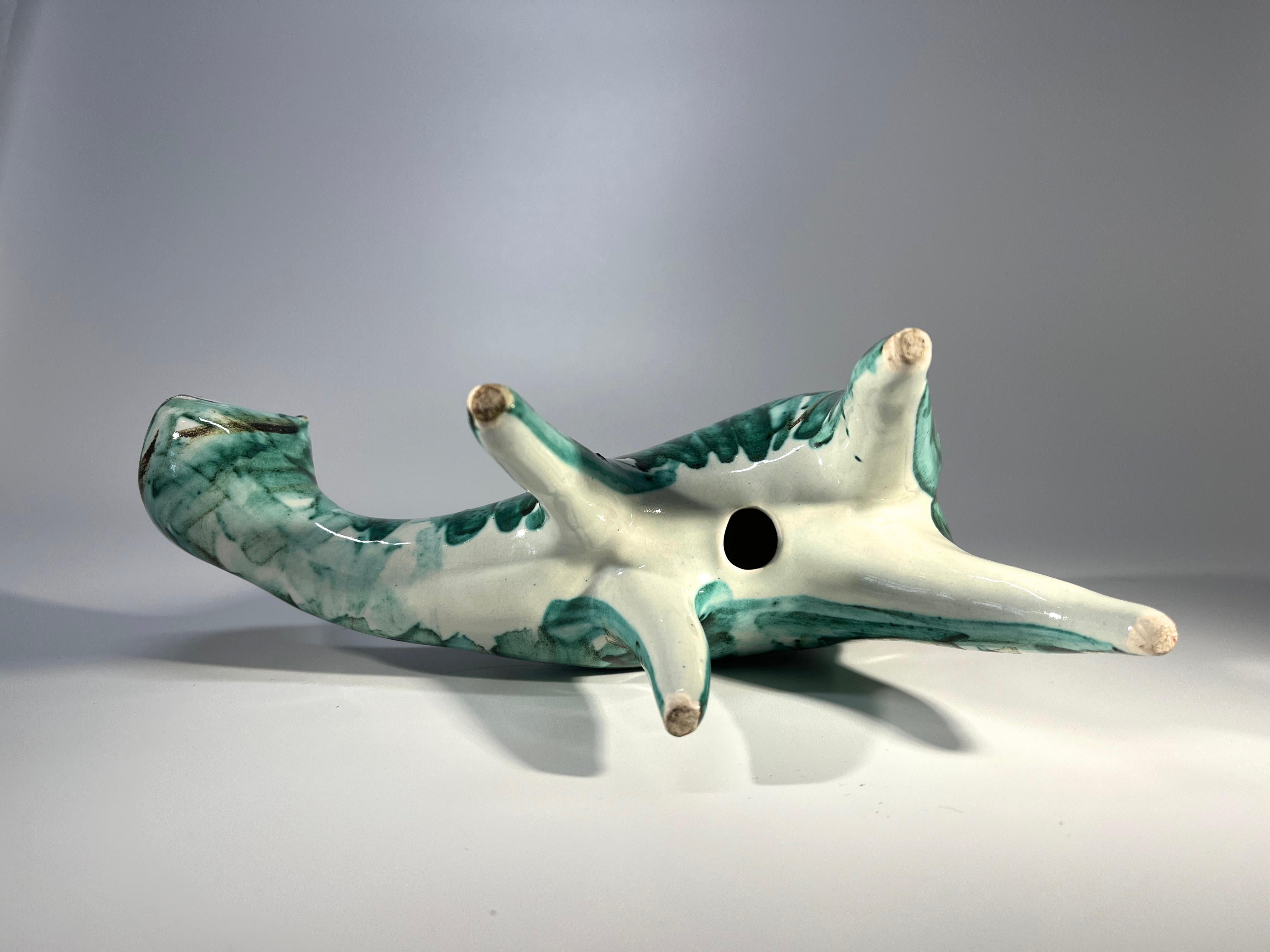 Staggeringly Unusual Abstract Feline Sculpture, Attributed Alessio Tasca, Italy For Sale 3