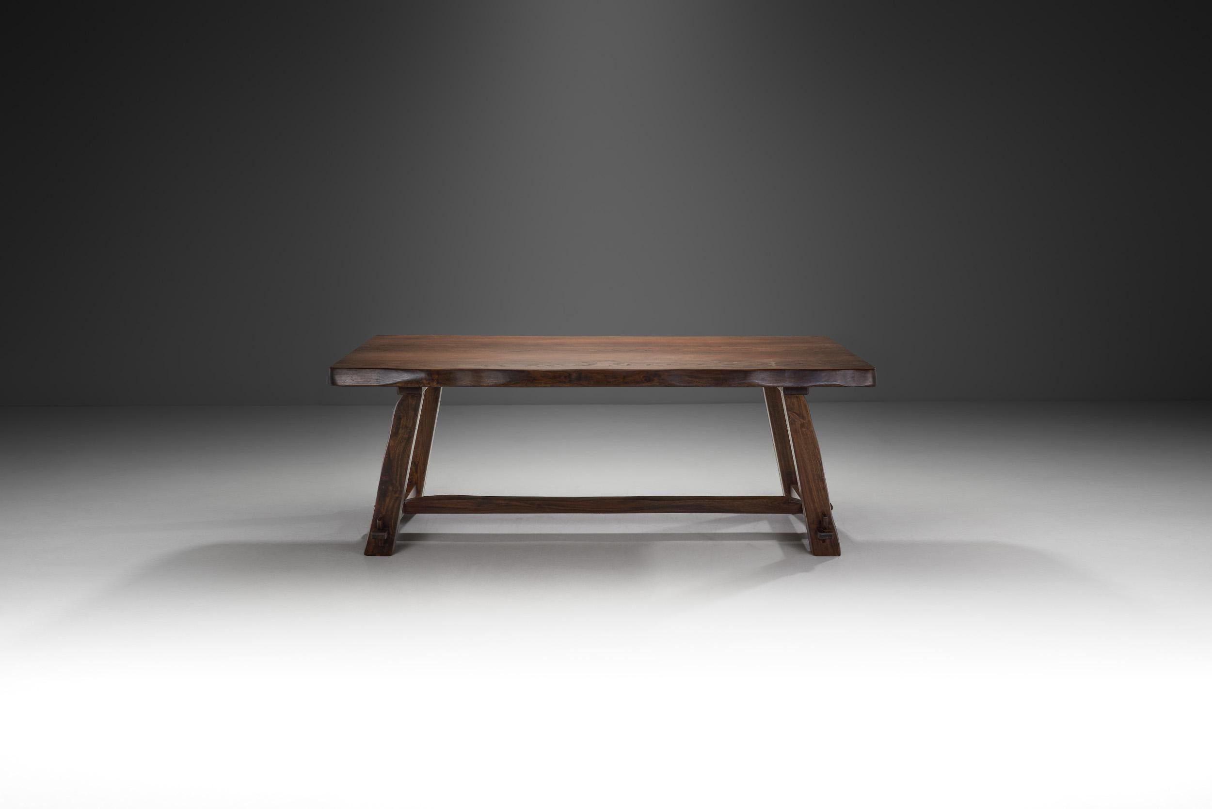 mortise and tenon dining table