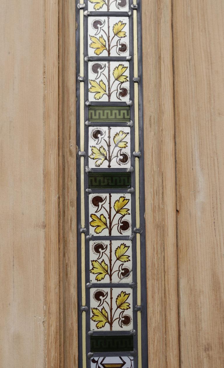 Stained Glass Antique Front Door For Sale at 1stDibs