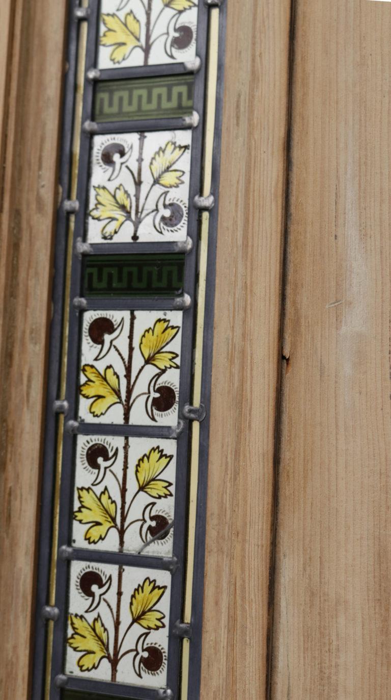 Stained Glass Antique Front Door For Sale at 1stDibs