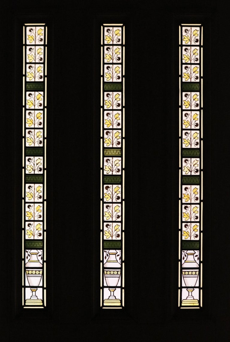 Stained Glass Antique Front Door For Sale at 1stDibs