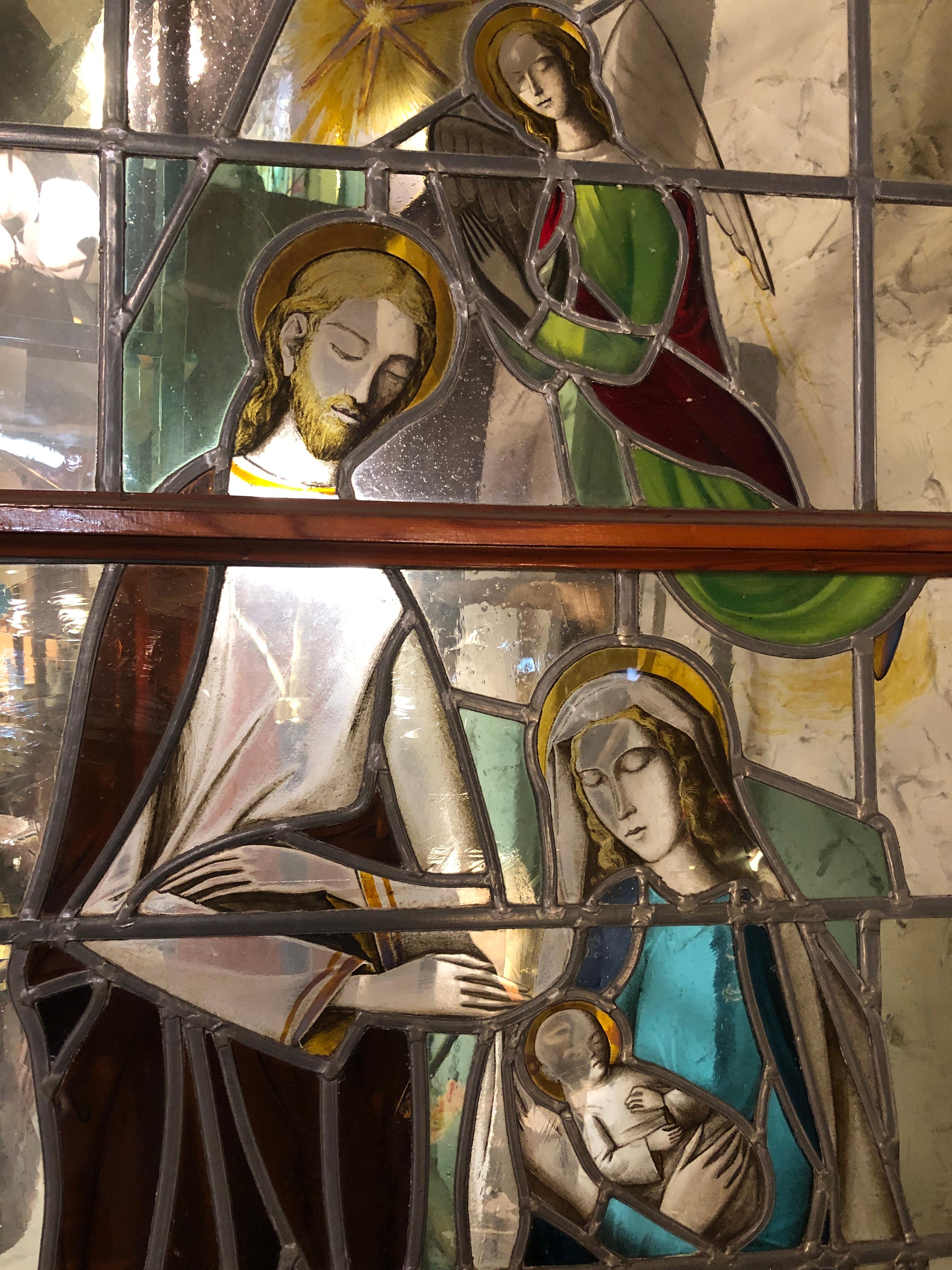 Stained Glass Church Doors 64