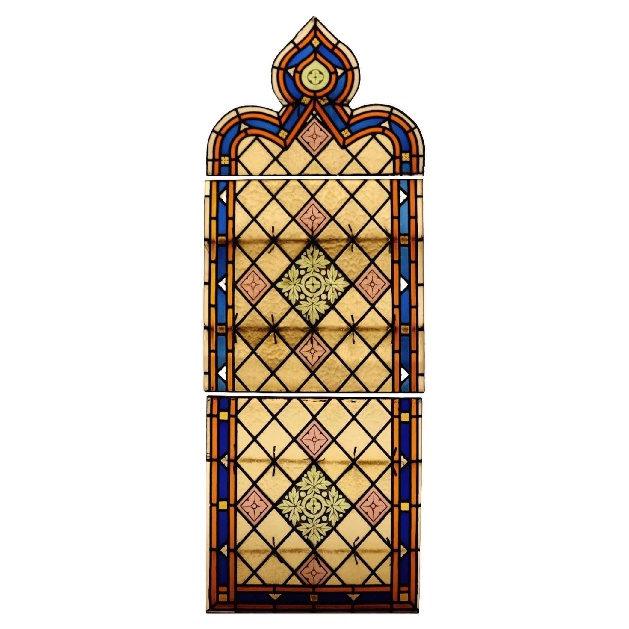 Stained Glass Church Window Piece